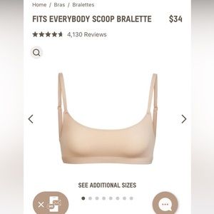 Skims bralette